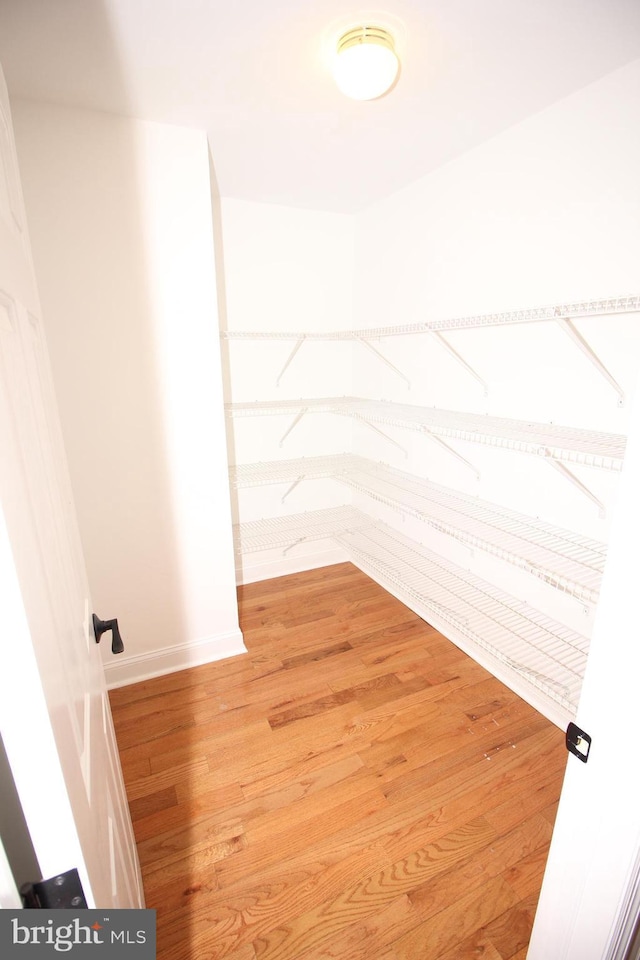 interior space with light wood-style flooring