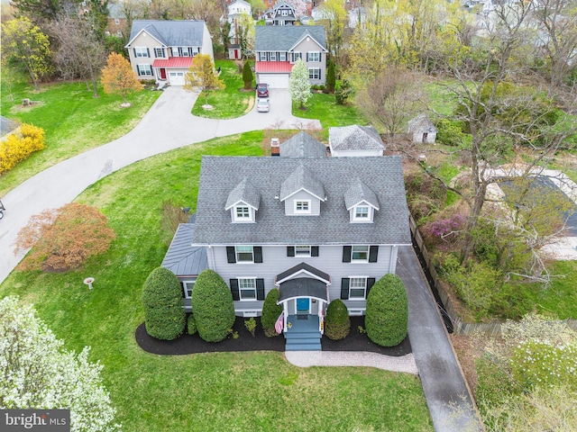 drone / aerial view