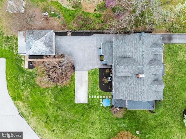 drone / aerial view
