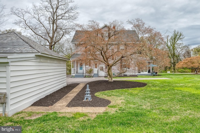 view of yard