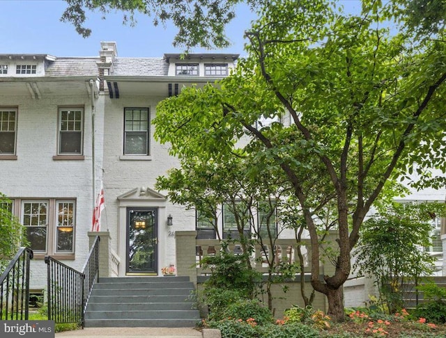 2652 Woodley Pl NW, Washington, DC 20008 - view of front of property featuring mansard roof