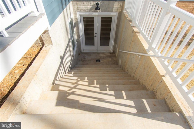 view of staircase