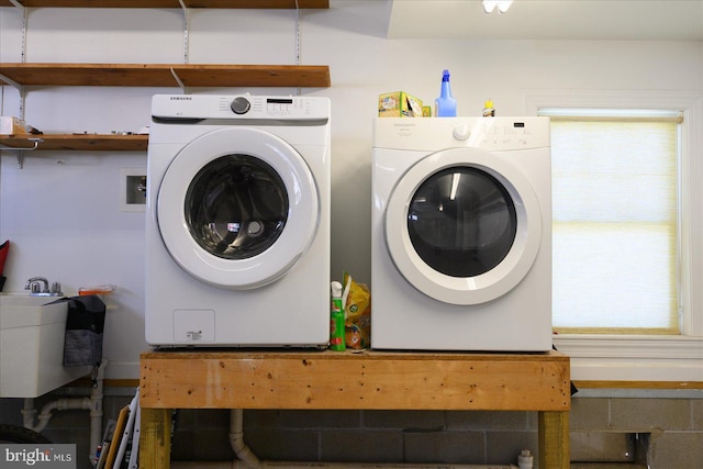 laundry area featuring laundry area