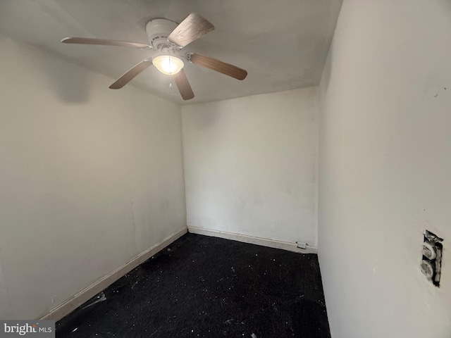 1924 Castor Ave, Philadelphia, PA 19134 - unfurnished room featuring baseboards and ceiling fan