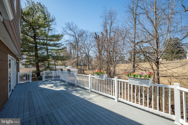 view of deck