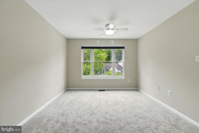 10204 Faire Commons Ct, Burke, VA 22015 - carpeted empty room featuring ceiling fan and baseboards