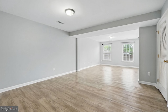 1332 Cranes Bill Way, Woodbridge, VA 22191 - unfurnished room with light wood-style floors and baseboards