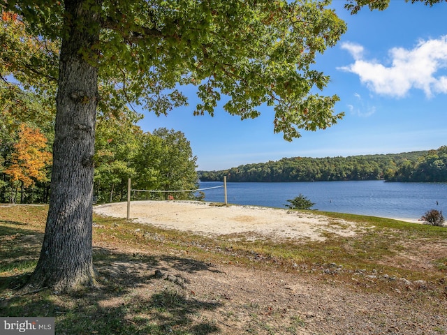 property view of water