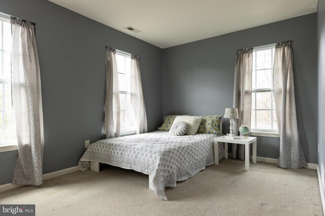 53 S Main St, Stockton, NJ 08559 - carpeted bedroom featuring baseboards and visible vents