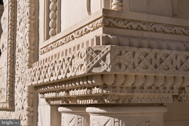 view of details