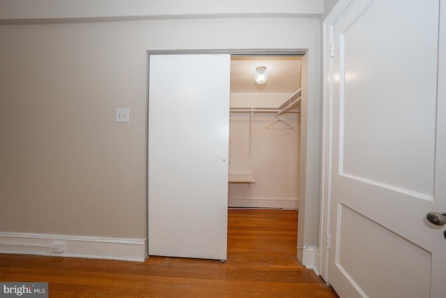 view of closet