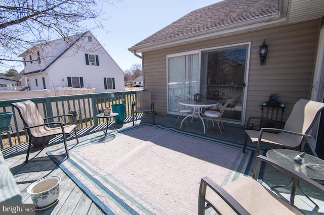 9 Holly Ter, Cambridge, MD 21613 - view of wooden deck