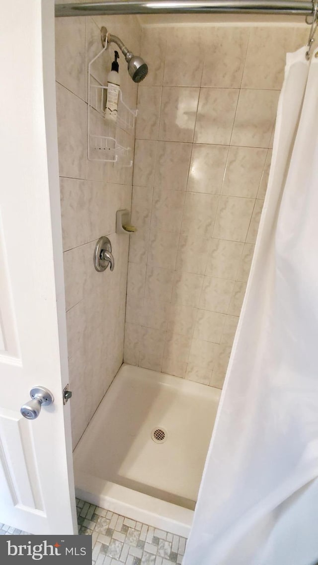 full bath with a stall shower