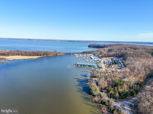 property view of water