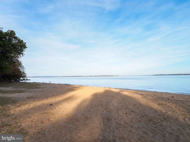 water view with a beach view