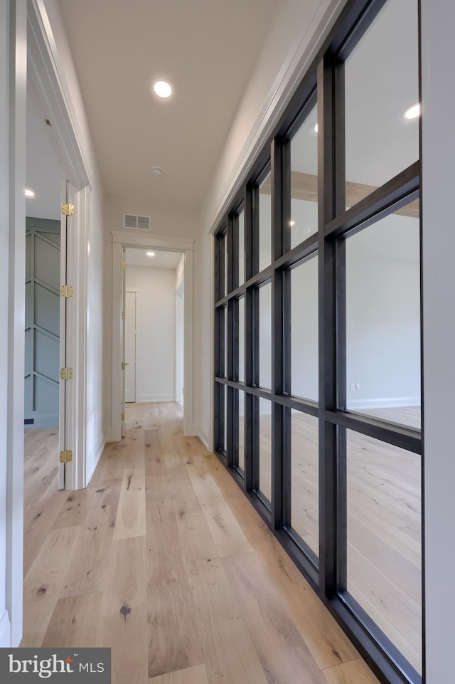 11 Sailfish Dr, Mechanicsburg, PA 17050 - hall featuring light wood-type flooring and recessed lighting