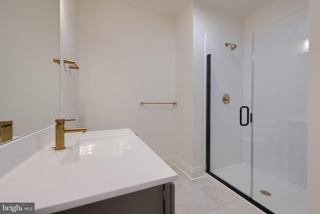 11 Sailfish Dr, Mechanicsburg, PA 17050 - full bathroom featuring vanity and a shower stall