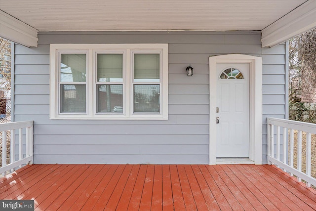 view of property entrance