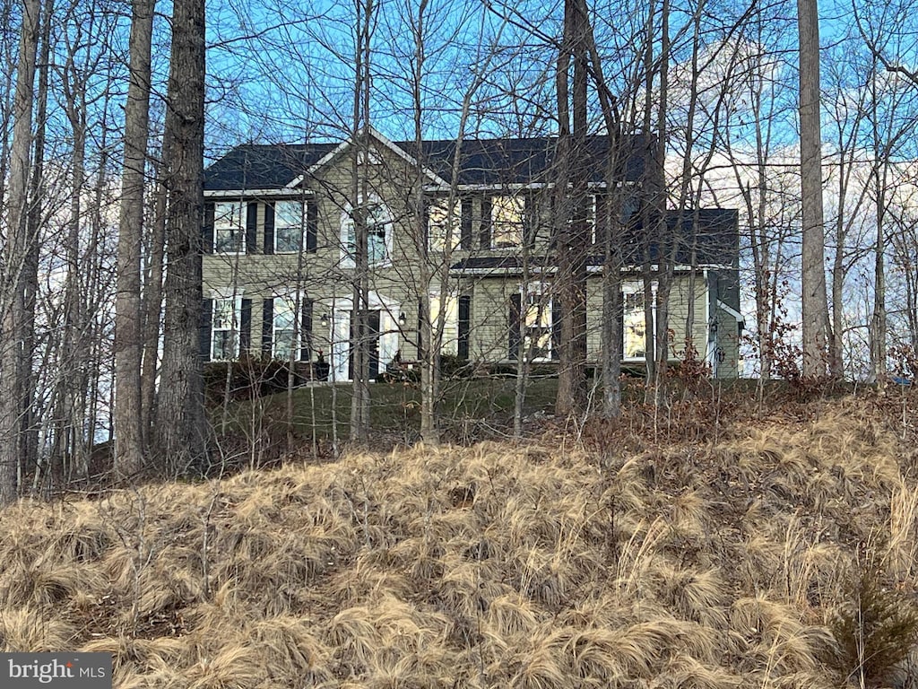 view of colonial-style house