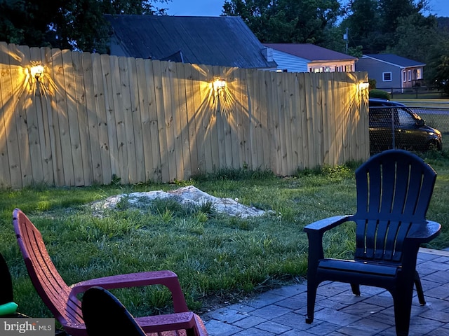 821 Jefferson Ave, Charles Town, WV 25414 - view of yard with fence and a patio area