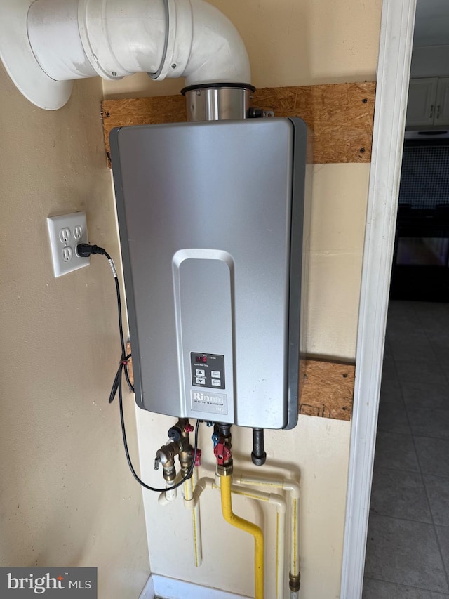 utilities featuring water heater