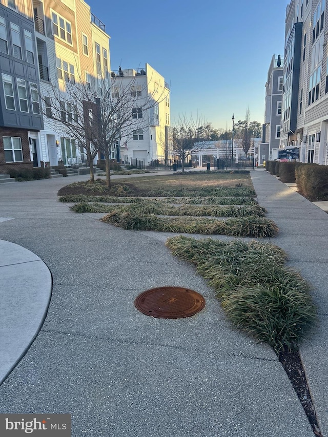 view of community with a residential view