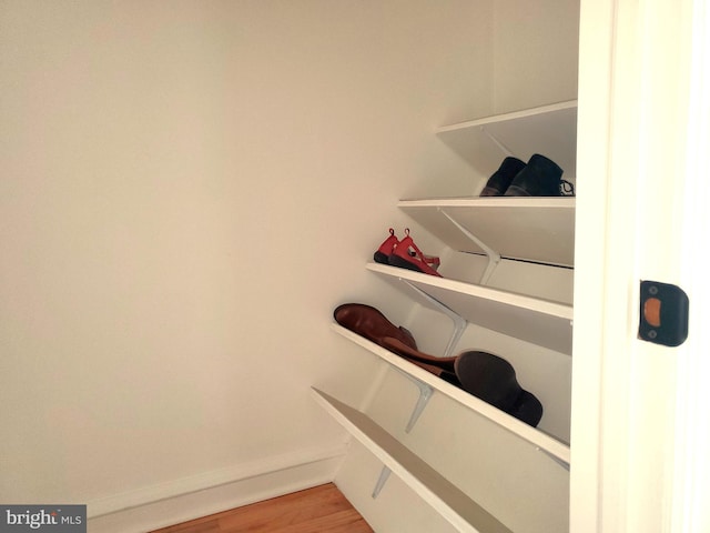 view of closet