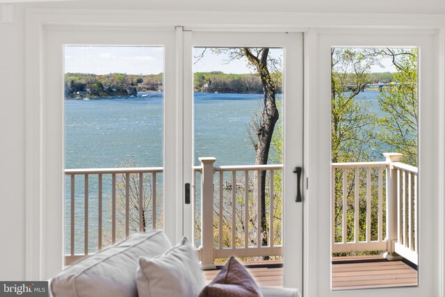 1900 Carrollton Rd, Annapolis, MD 21409 - exterior space with a water view