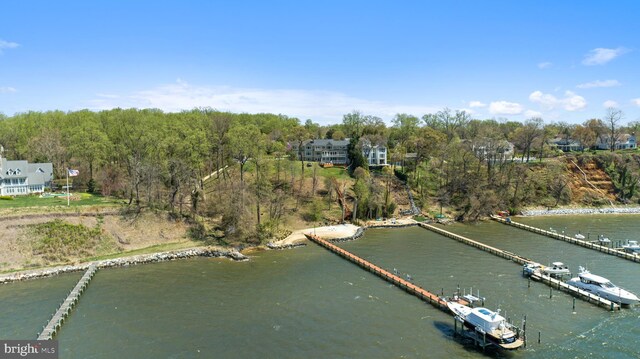 1900 Carrollton Rd, Annapolis, MD 21409 - aerial view featuring a water view