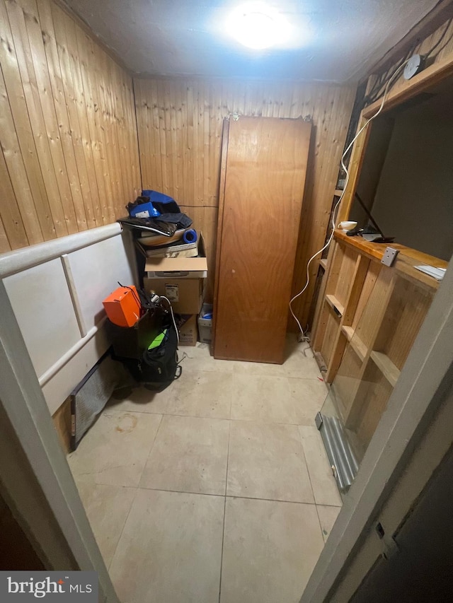 view of storage room