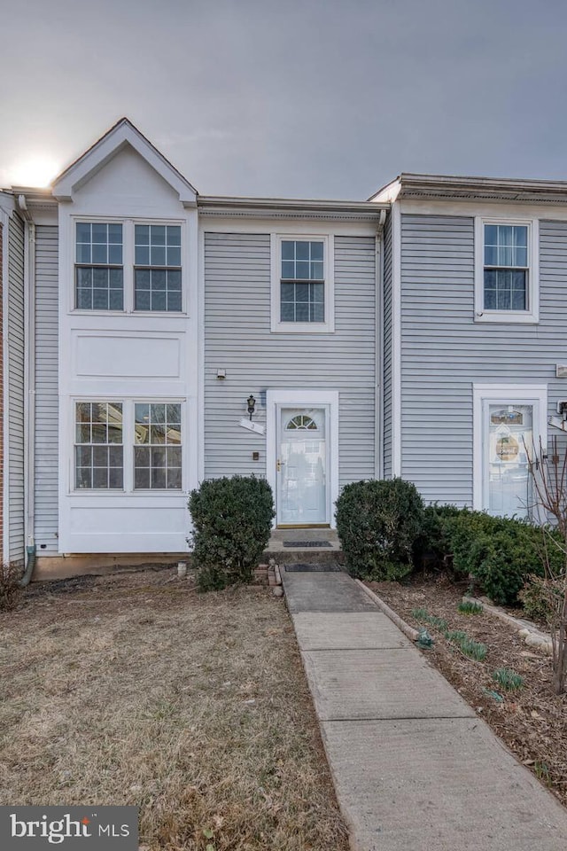 view of townhome / multi-family property