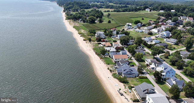 5128 Shore Dr, Huntingtown, MD 20639 - aerial view of residential area with a large body of water