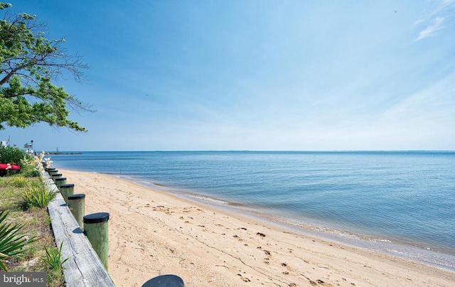 5128 Shore Dr, Huntingtown, MD 20639 - water view featuring nearby beach