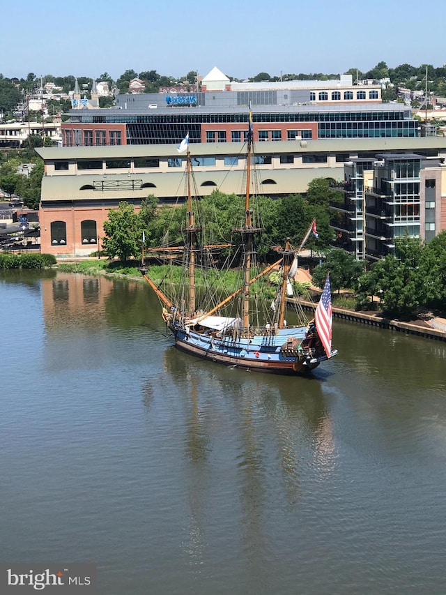 property view of water