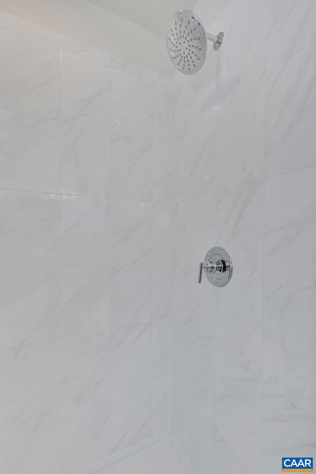 details featuring tiled shower