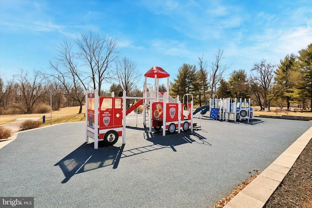 view of community playground