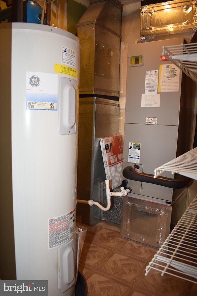 utilities with water heater