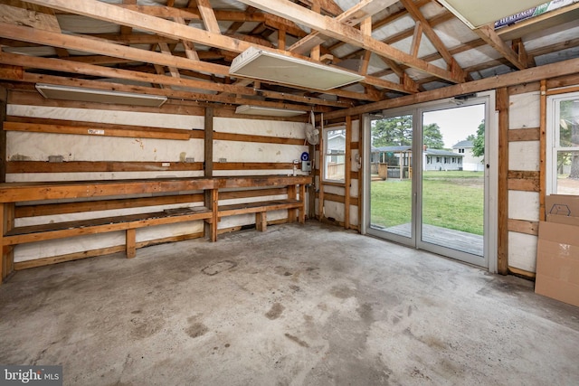 2115 Ruxton Dr, Salisbury, MD 21801 - miscellaneous room with unfinished concrete flooring