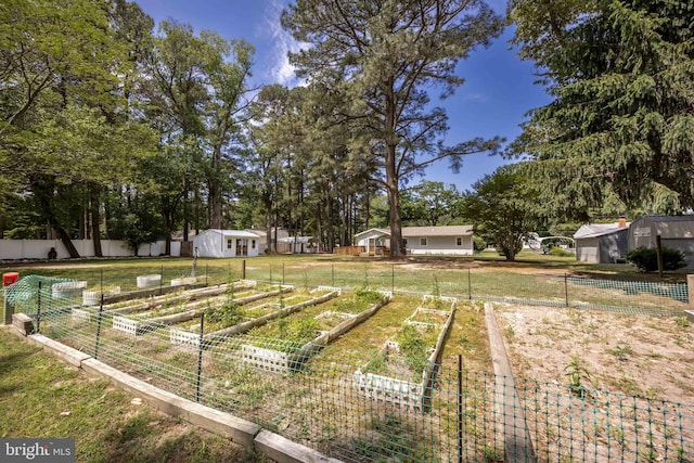 2115 Ruxton Dr, Salisbury, MD 21801 - view of yard with a vegetable garden and view of scattered trees