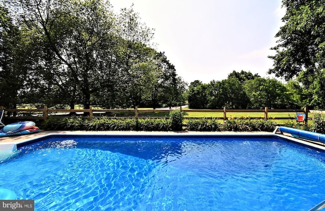 1200 Branch Rd, Perkasie, PA 18944 - view of pool featuring a covered pool and view of scattered trees