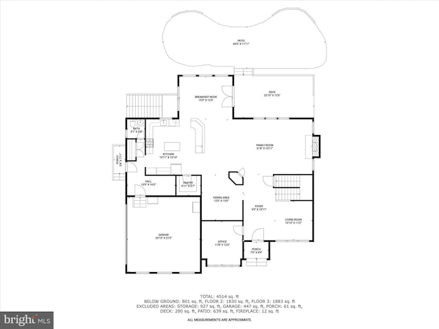 view of layout