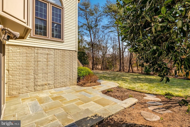 exterior space with a patio area