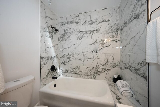 426 Hampden Rd, Upper Darby, PA 19082 - bathroom with tub / shower combination and toilet