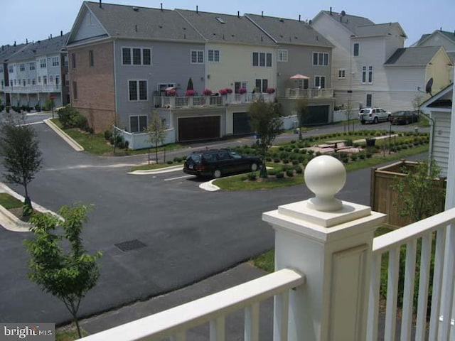 exterior space with a residential view