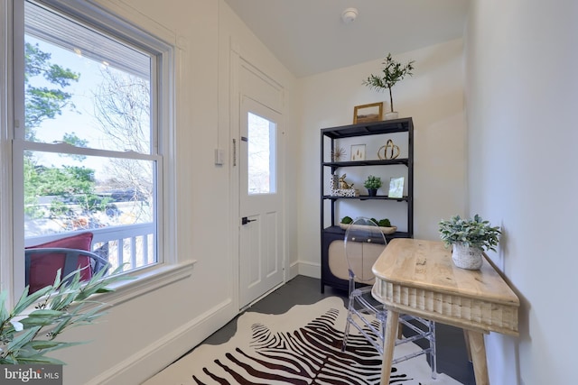30 N Marshall St, Lancaster, PA 17602 - doorway to outside featuring baseboards