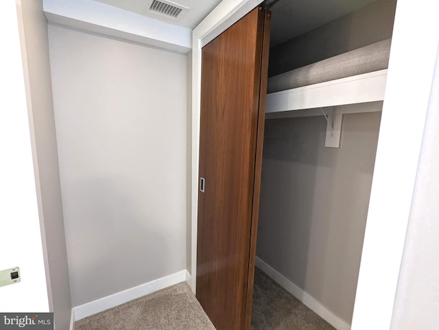 closet with visible vents