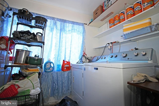 laundry room with laundry area