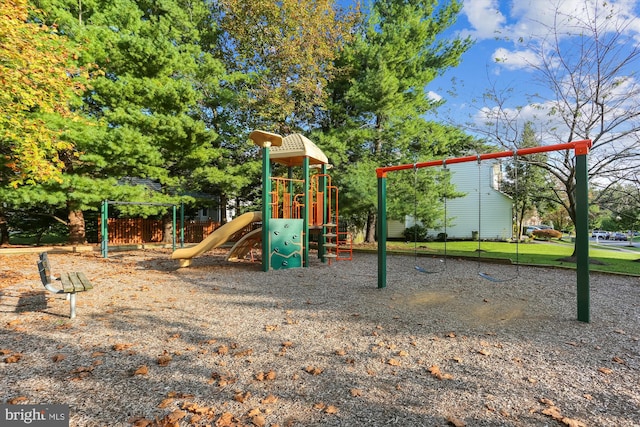 view of community playground