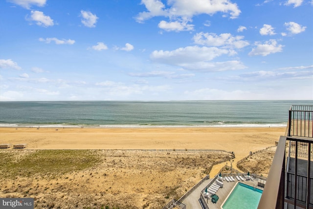 water view with local beach