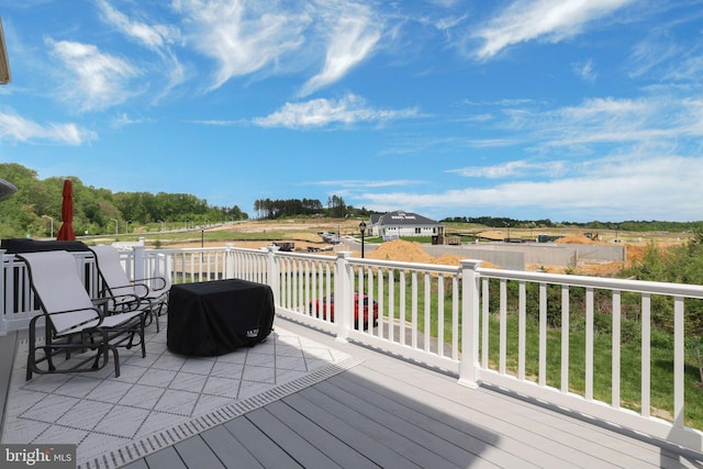 3802 Rock Spring Dr, Upper Marlboro, MD 20772 - view of wooden deck